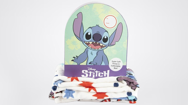 Lilo & Stitch Shaped Box Throw Set