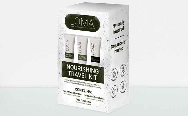 Loma Nourish Travel Trio 3 Piece Value Set