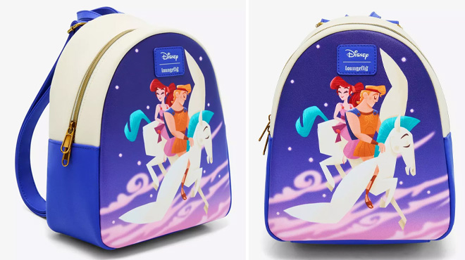 Loungefly Disney Hercules Meg & Hercules Mini Backpack