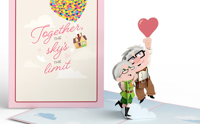 Lovepop Disney and Pixar Up Carl Ellie Pop Up Cards