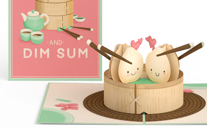 Lovepop Youre All That and Dim Sum Pop Up Cards