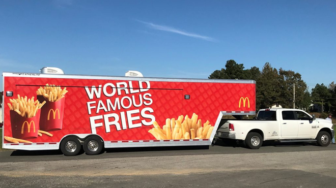 MCdonalds Snack Truck