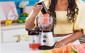 Magic Bullet Mini Juicer on the Table