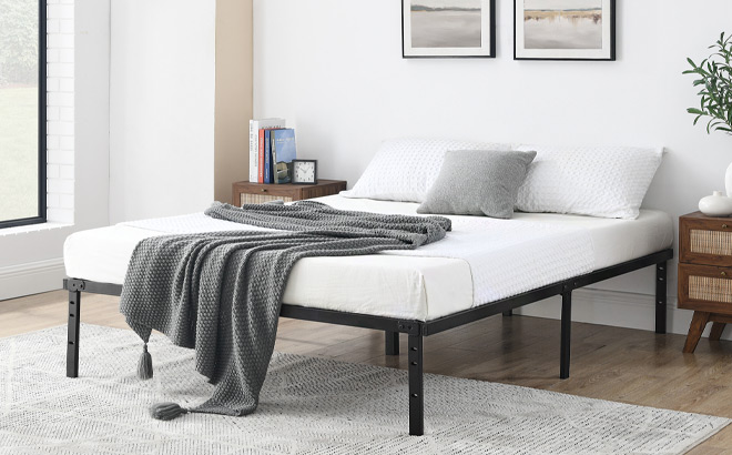 Mainstays Queen Platform Bed Frame