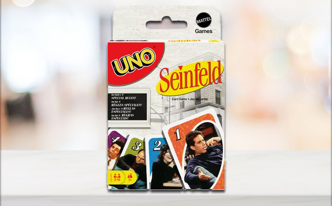 Mattel UNO Seinfeld Edition Card Game