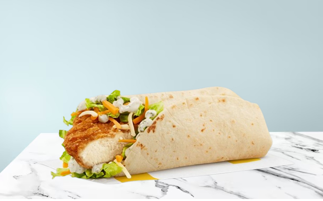 McDonalds Snack Wrap