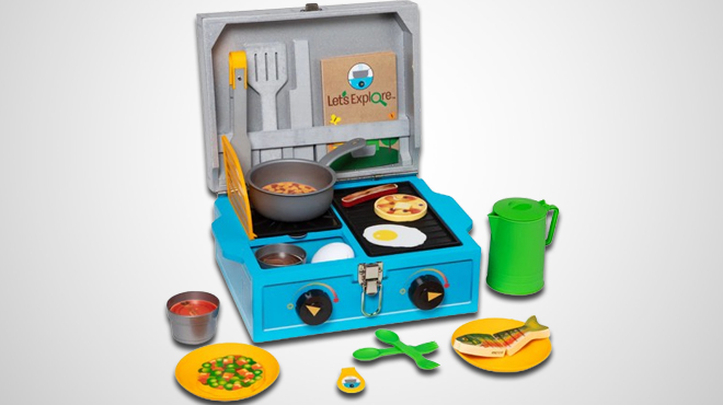 Melissa Doug Camp Stove Play Set