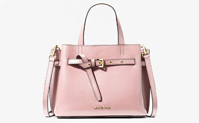 Michael Kors Emilia Small Pebbled Satchel