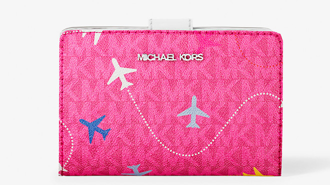 Michael Kors Jet Set Travel Medium Wallet