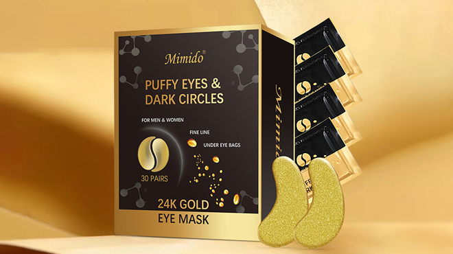 Mimido 30 Pairs Under Eye Patches