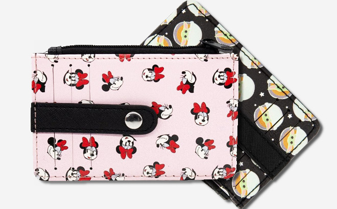 Minnie Mouse Buckle Down Womens Wallet