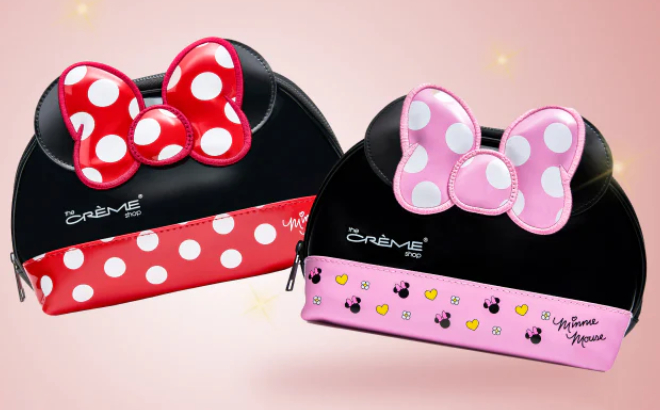 Minnie Mouse Dome Travel Pouch