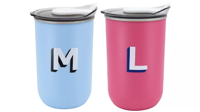 Monogram Letter 10 oz Hot Cup