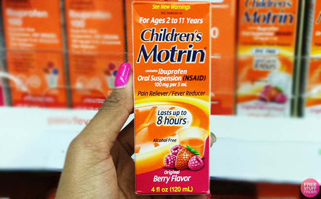 Motrin Childrens Pain Reliever and Fever Reducer