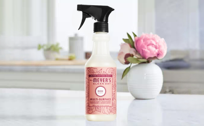 Mrs Meyers Clean Day All Purpose Cleaner Spray Rose Scent