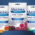 Mucinex Instasoothe Sore Throat Drops 40 count