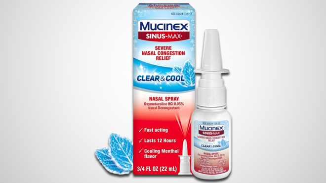 Mucinex Nasal Spray Decongestant