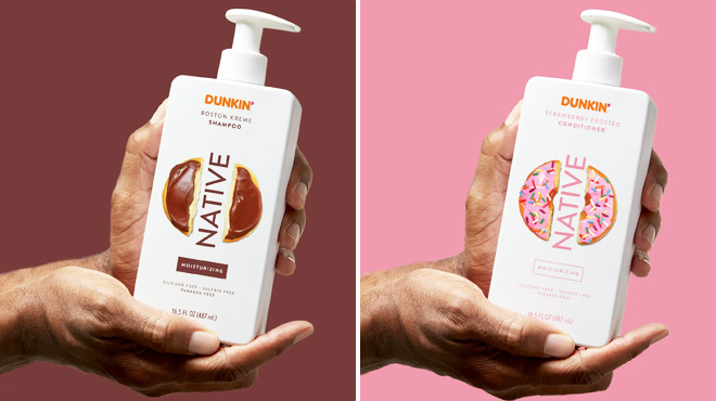 Native Dunkin Boston Kreme Moisturizing Shampoo