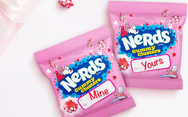 Nerds Valentines Gummy Clusters 1