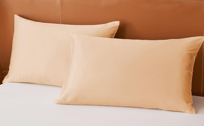 Netcken Queen Size Satin Pillowcases