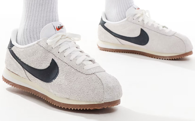 Nike Cortez Vintage Suede Womens Casual Shoes