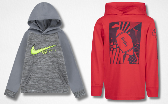 Nike Kids Graphic and Pullover Hoodie