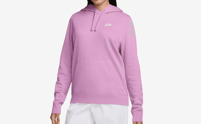 Nike Womens Sportswear Club Fleece Pullover Hoodie