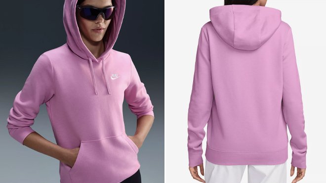 Nike Womens Sportswear Club Fleece Pullover Hoodies