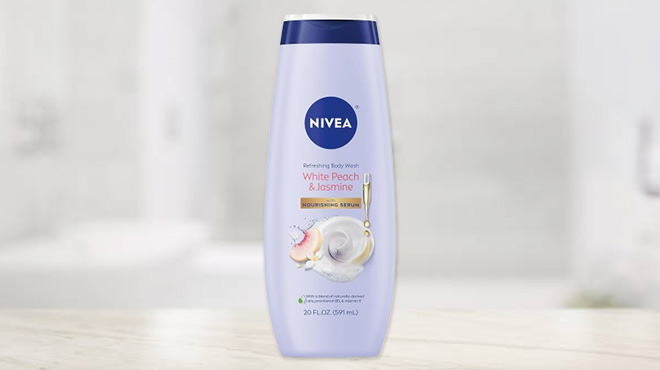 Nivea White Peach and Jasmine Body Wash