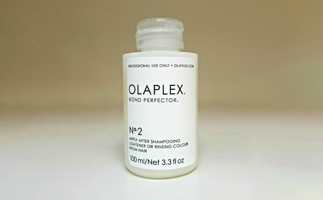 Olaplex No 2 Bond Perfector on the Table