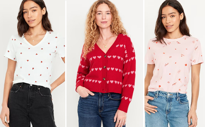 Old Navy Valentines Day Clothing