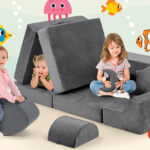 People playing on a Kidirect Kids Play Couch