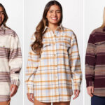 People wearing Columbia Womens Calico Basin Shirt Jackets