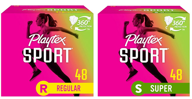 Playtex Sport 48 Count Absorbency Tampons