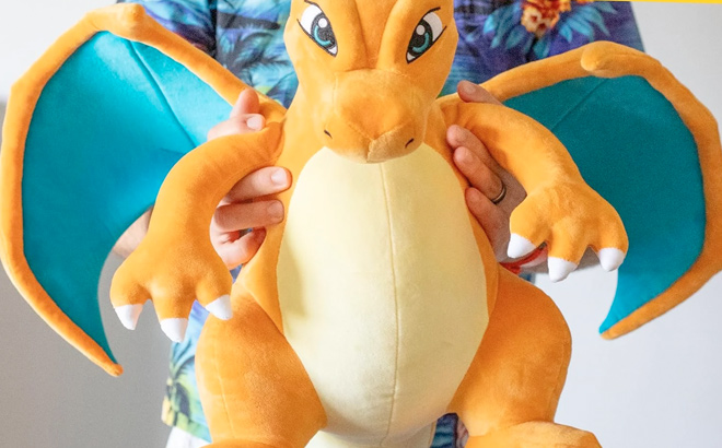 Pokemon Charizard Plush 2422 inch Ultra Soft Plush with Details