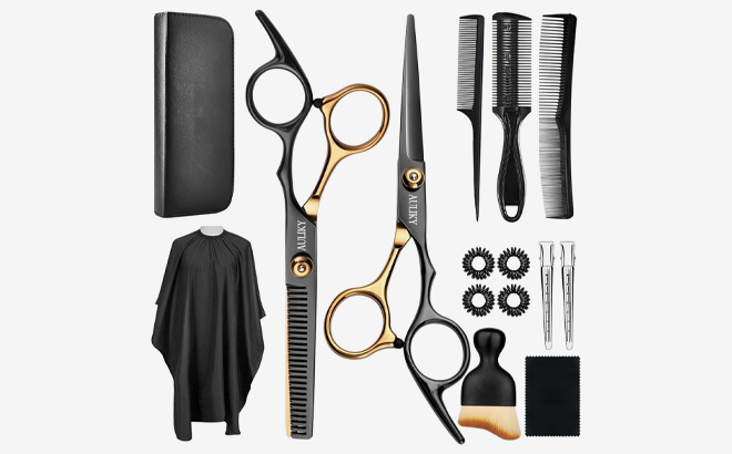 Professional Hair Cut Kit 15 Piece