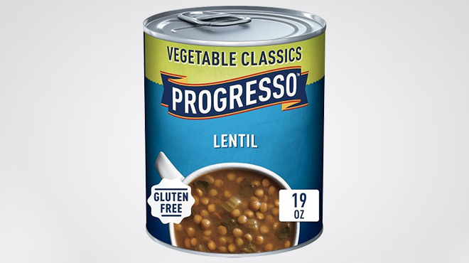 Progresso Vegetable Classics Lentil Canned Soup