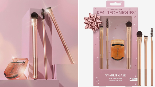 Real Techniques Starlit Gaze Eye Lash Holiday Gift Set