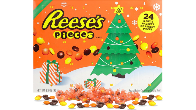 Reeses Pieces Chocolate Advent Calendar