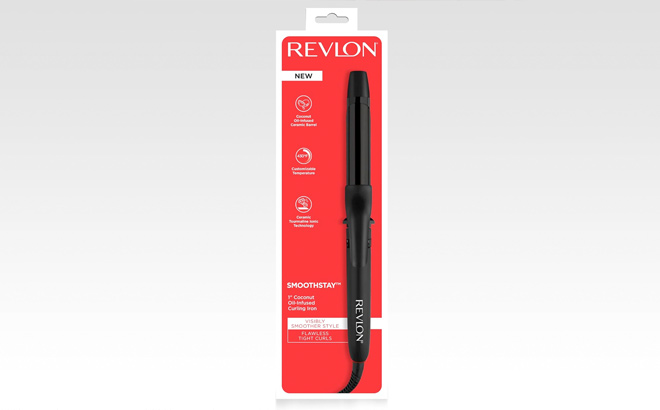 Revlon SmoothStay Coconut Oil Infused Curling Iron