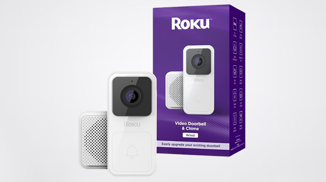 Roku Wired Video Doorbell & Chime