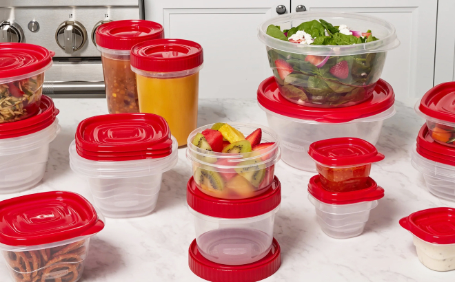 Rubbermaid TakeAlongs Food Storage Set