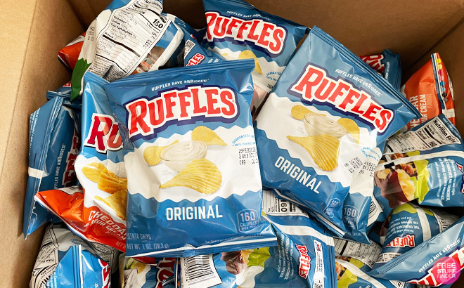 Ruffles Potato Chips 40 Count 1 oz