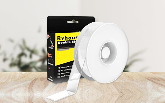 Rvhouse Double Sided Heavy Duty Tape on a Table