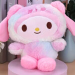 Sanrio My Melody Plushie on a Table