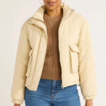 Scoop Womens Cargo Puffer Jacket