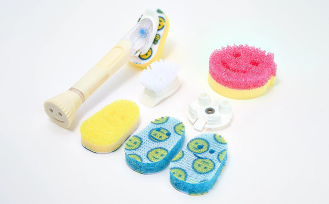 Scrub Daddy 9 Piece Set in Ivory Color