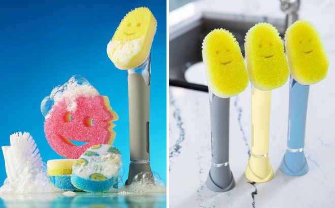 Scrub Daddy Dish Daddy Soap Wand 9 Piece Set