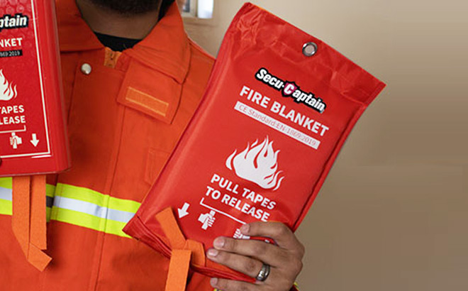 SecuCaptain Emergency Fire Blankets