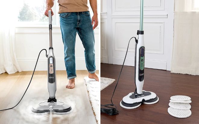 Shark Steam Scrub Steam Mop with Pads